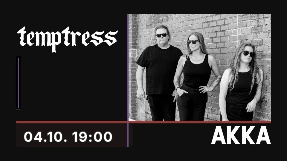 Temptress (Dallas,TX) live in der AKKA, Mischung Drone, Doom, Post-Rock, Noise, Grunge und Metal